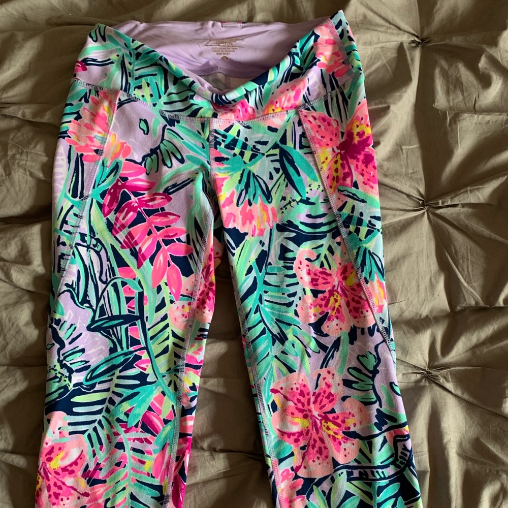 Lilly Pulitzer crop leggings